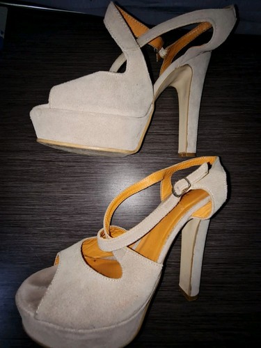 Wildleder plateau slingpumps - ,