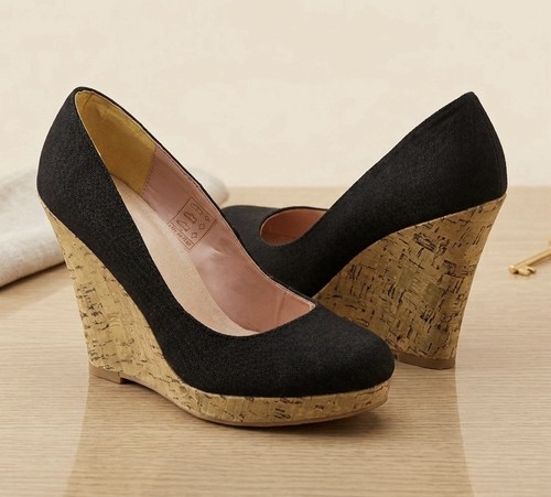 Damen pumps keilabsatz plateau - damen,