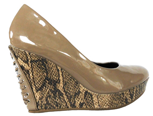 Plateau pumps beige statement - pumps,