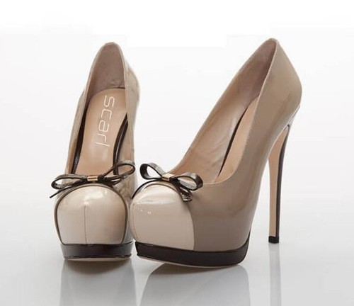 Edle plateau pumps lack - edle, plateau-pumps