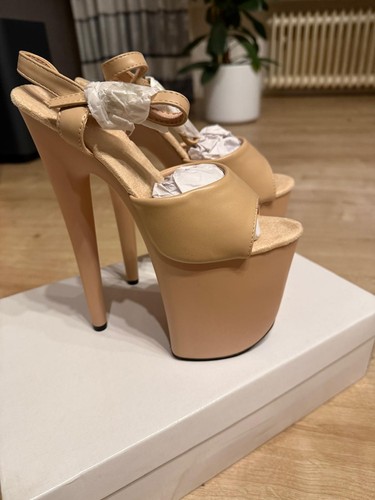 High heels plateau - high,