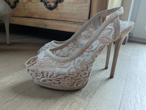 Zara apricot nude rosé peep - zara,