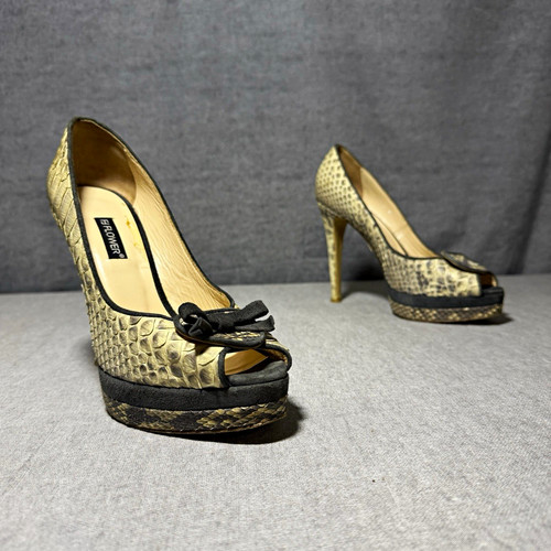 Flower pumps plateau peep toe - flower,