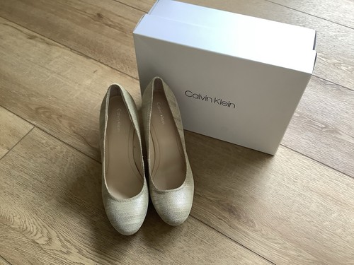 Calvin klein plateau pumps - calvin,