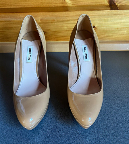 Miu lackleder pumps - lackleder,